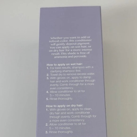 Kristin Ess Color Depositing Conditioner Lavender Smoke 6.7 oz Made in Italy - Picture 10 of 11